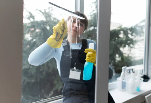 Nettoyage de vitres intérieures et extérieures à Sault-Saint-Remy